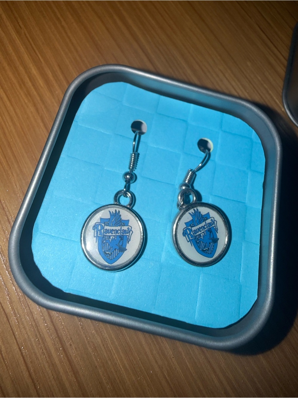 Custom Harry Potter Ravenclaw earrings